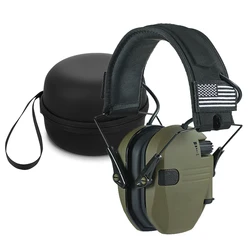 Electronic Shooting Ear Protection Sound Amplification Anti-noise Earmuffs WK Professional Hunting Ear Defender Outdoor Sport