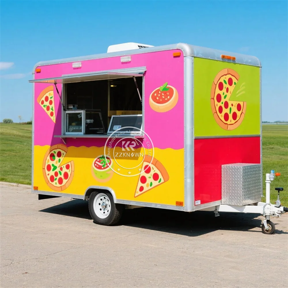 

Street Barbecue Food Concession Trailer Mobile Small Deep Fryer Food Truck Food Trailer Ice Cream Van Fast Food Truck