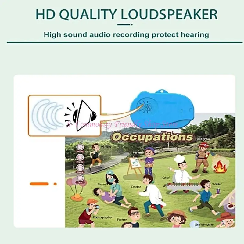 85ae interactief Talking Wall Chart speelgoed voor kinderen educatieve ABC Letter Cognitief speelgoed