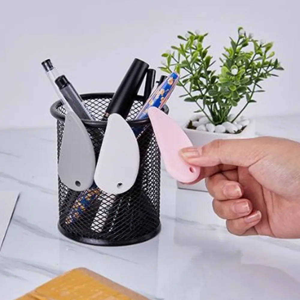 2 قطعة اكسسوارات السيراميك شفرة السلامة القاطع أداة القطع الآمن حزمة فتاحة قاطعة القسيمة الصغيرة المنزل