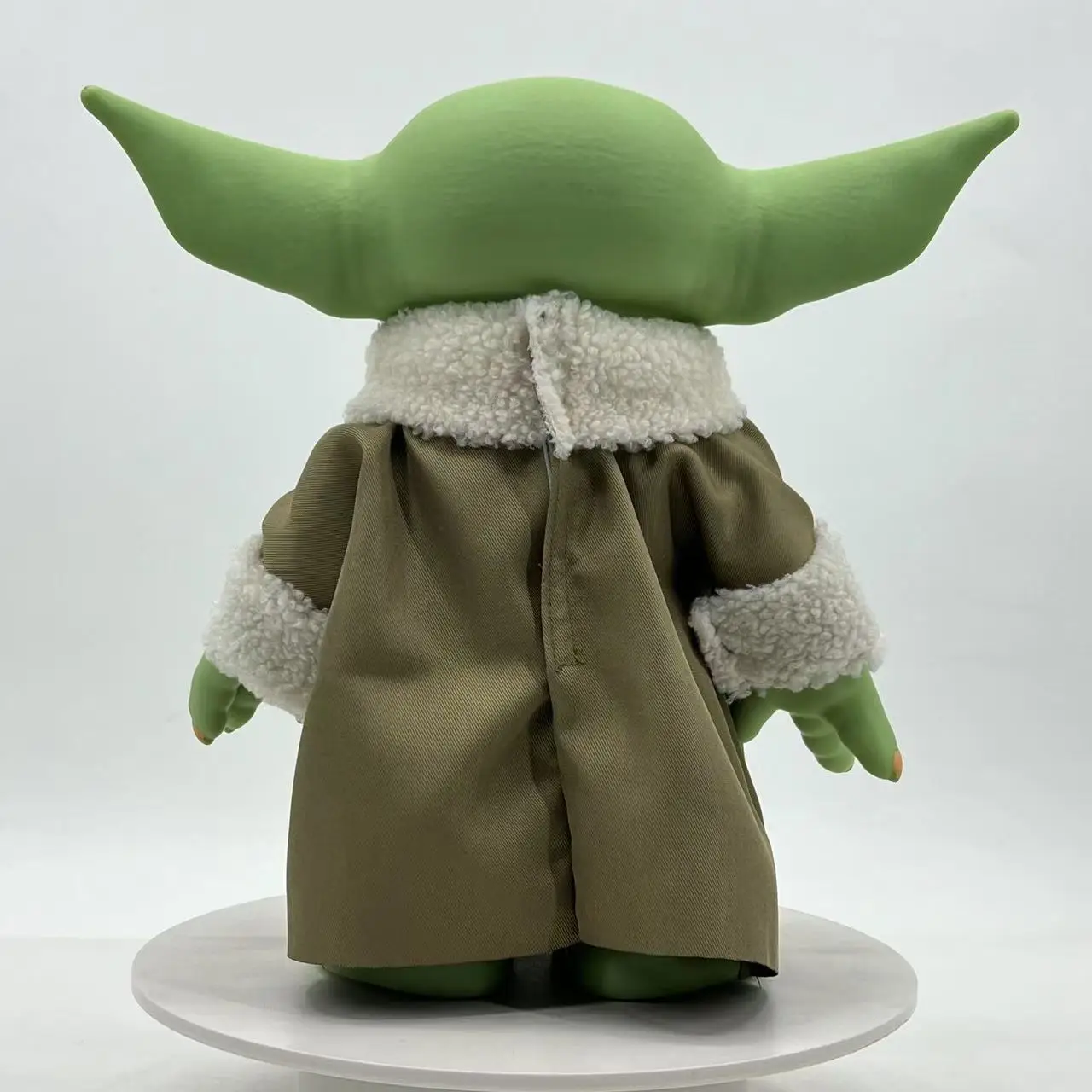 New Star Wars 28cm Pvc Yoda Figure Grogu Plush Action Figure Toys Yoda Baby The Mandalorian Anime Dolls Gifts Adults Cute Model