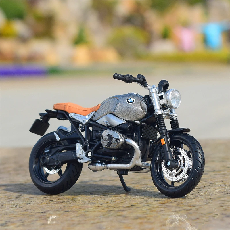 Maisto 1:18 BMW R Nine T Scrambler Alloy Motorcycle Model Diecast Metal Toy Street Cross-Country Motorcycle Model Childrens Gift