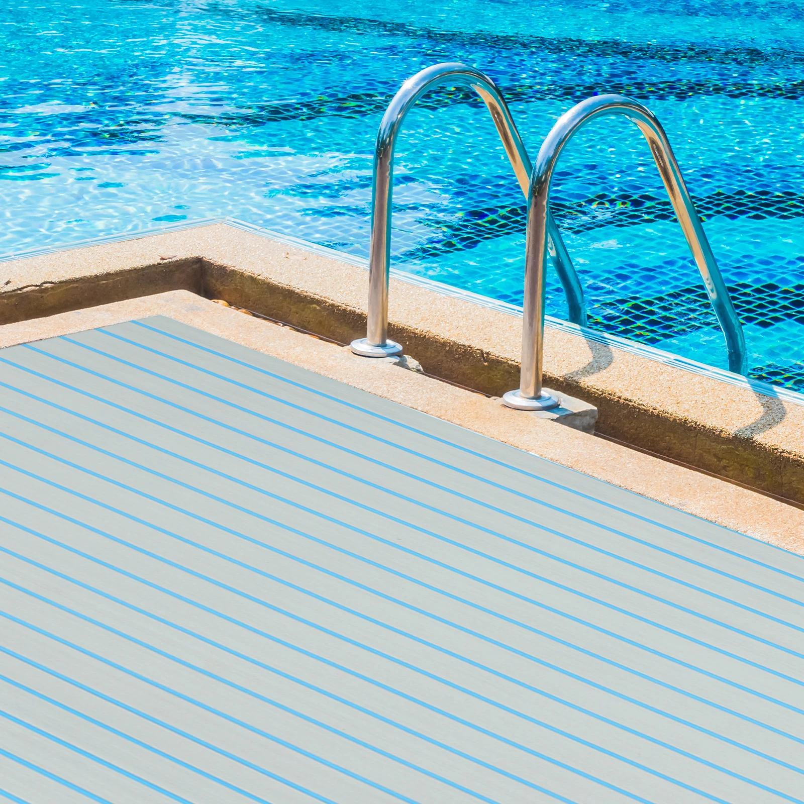 

240*90cm Self-Adhesive Carpet Various Styles Rectangle Boat EVA Floor Mat for RV, Yachts, Swimming Pools Flooring