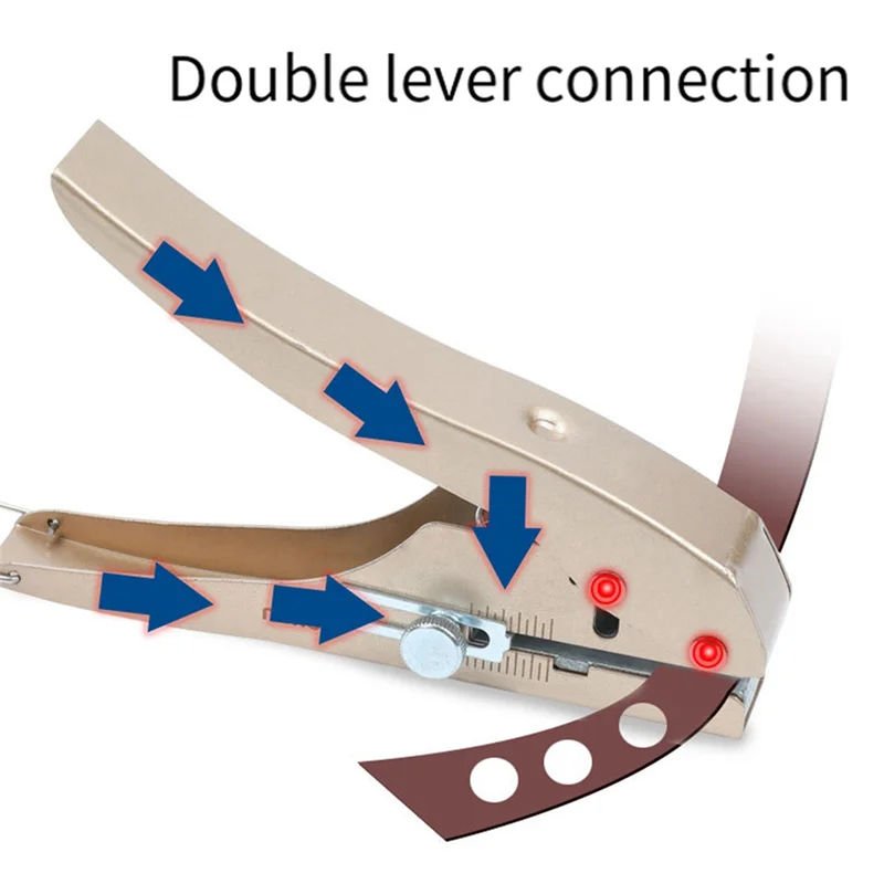 

All-Iron Punching Pliers PVC Card Edge Banding Punching Pliers Punching 8Mm Flat Ecological Screw Eye Cover-Up Pliers