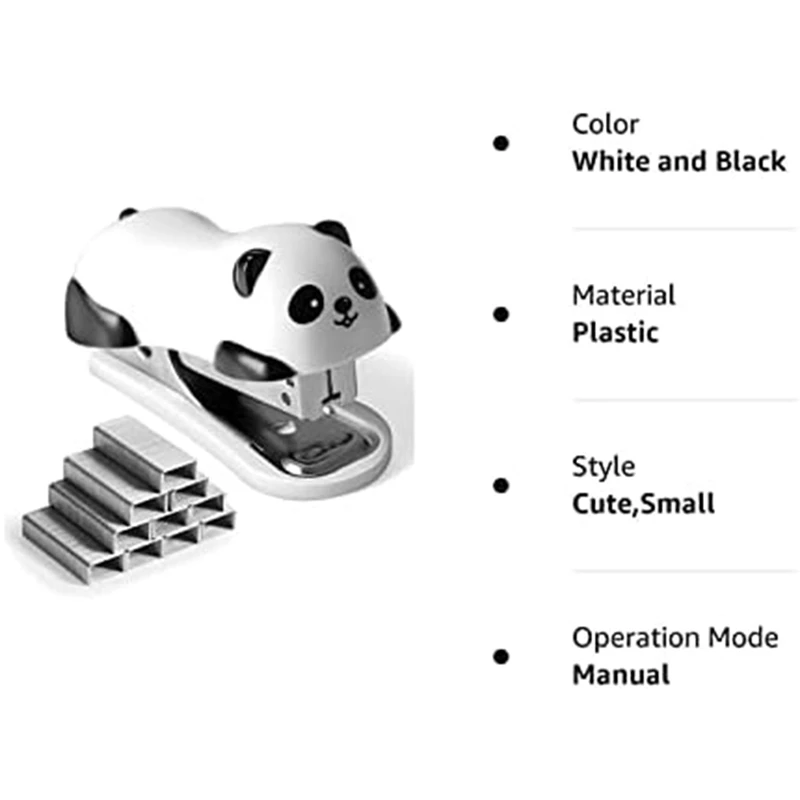 4 Pcs Stapler Stapler For 12 Sheet Capacity, Stapler With 4000PCS No.10 Staple & Built-In Staple Remover