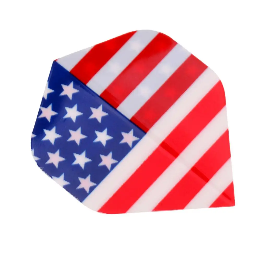 

Dart Flights PET Material Stiff Durable Darts Accessory for Soft Tip Darts Steel Tip Darts Dart Mat