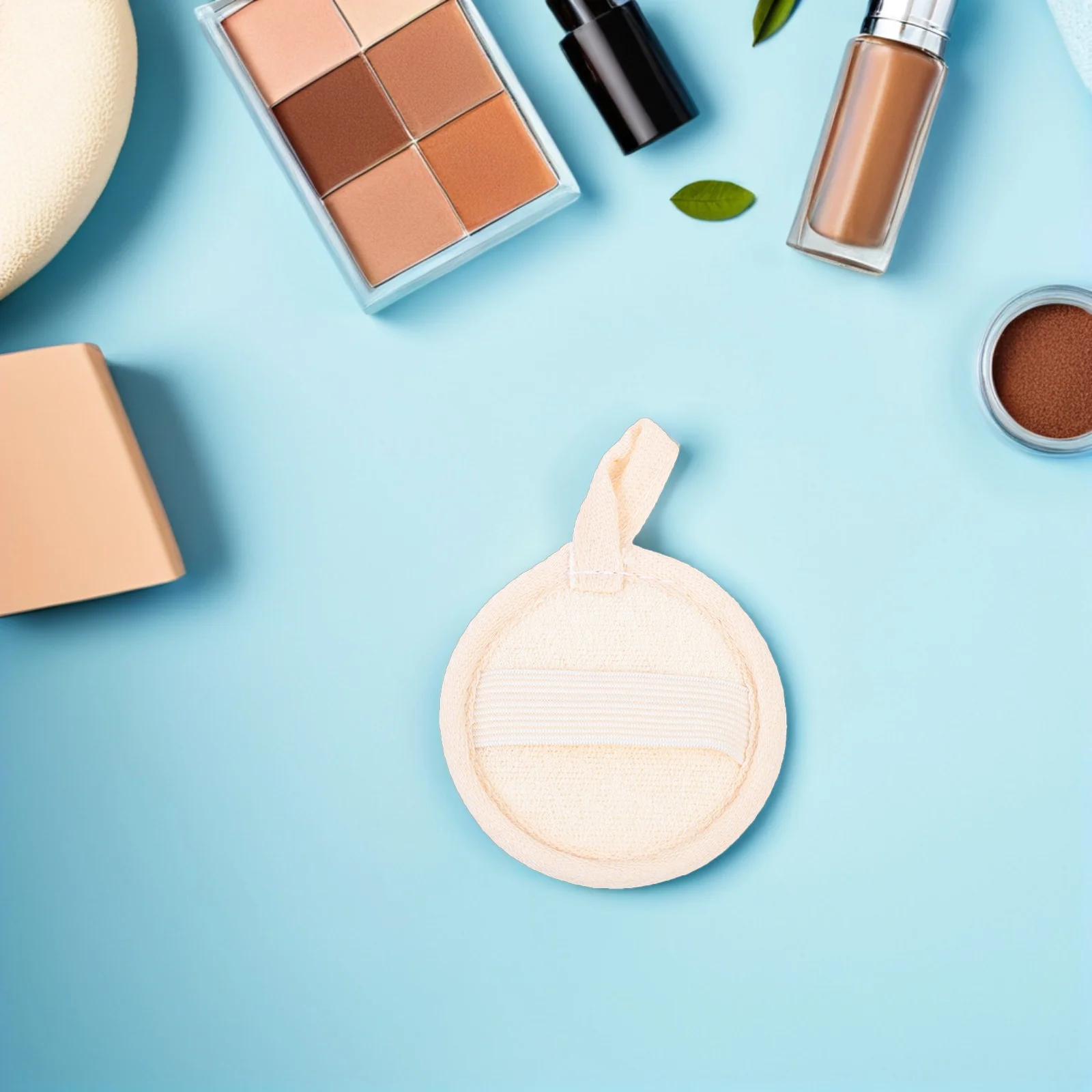 6 pezzi luffa tamponi esfolianti per il viso naturale morbido viso scrubber struccante detergente per la pelle morta corpo doccia detergente per il viso