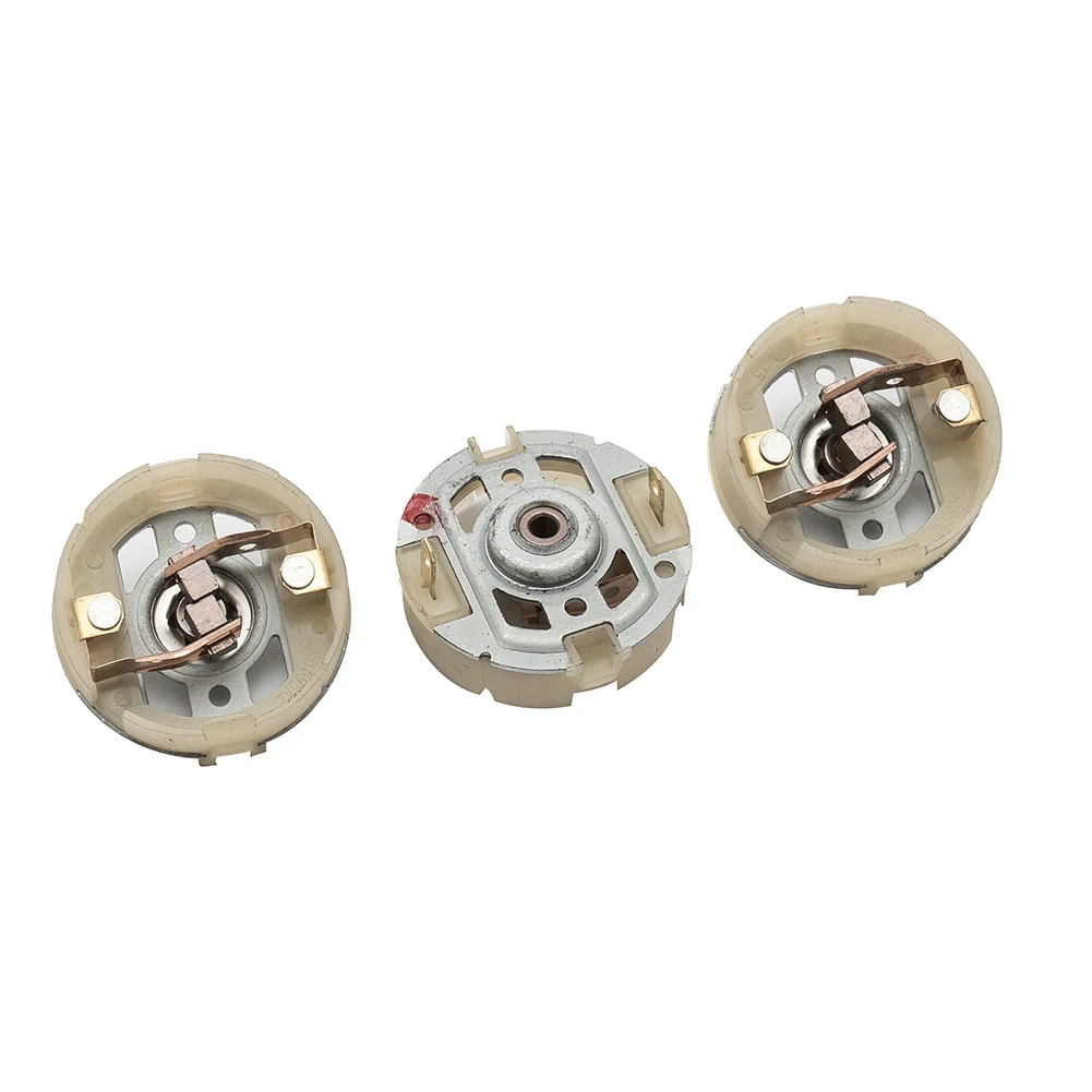 3Pc RS550 Carbon Brush Holder Motor With Copper Brush Charging Drill Electric Screwdriver Lithium Electric Drill Brush Holder