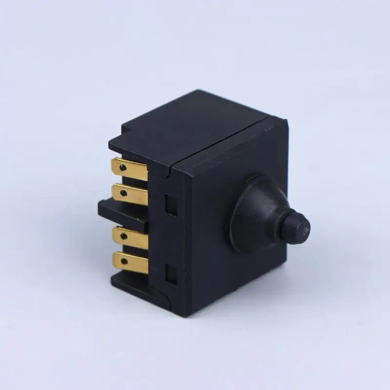 Powerful Push Button Switch for 100mm Angle Grinder Universal Replacement Part for Polisher Long Lasting Comfortable Grip