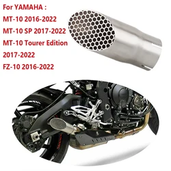 Motorcycle Exhaust Modified GP Racing MT10 exhaust For YAMAHA FZ-10 MT-10 2016-2022 MT-10 SP MT10 Tourer Edition 2017-2022