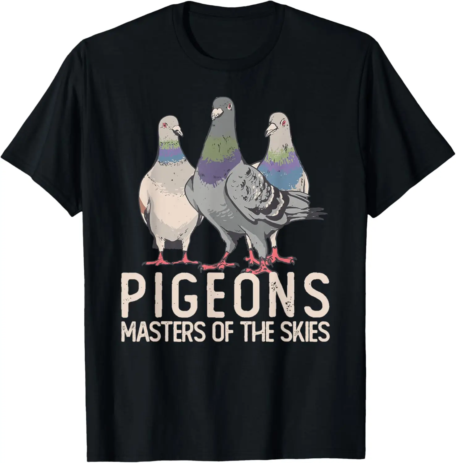 Pigeons: Masters of the Skies Pigeon Lover T-Shirt