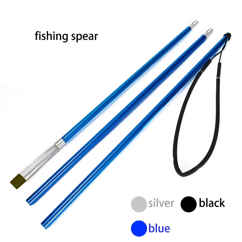 

3-Piece Fishing Harpoon Aluminum Alloy Fishing Gaff Hook Harpoon Tip with Barbs Diving Spear Sharp Head Fishing Tools