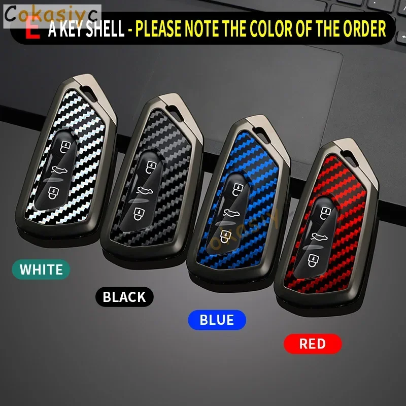 ل VW Volkswagen Golf 8 MK8 ID.3 ID.4 كوبرا سكودا اوكتافيا A8 سيات ليون MK4 سبيكة سيارة مفتاح بعيد غطاء حماية شل حقيبة #4