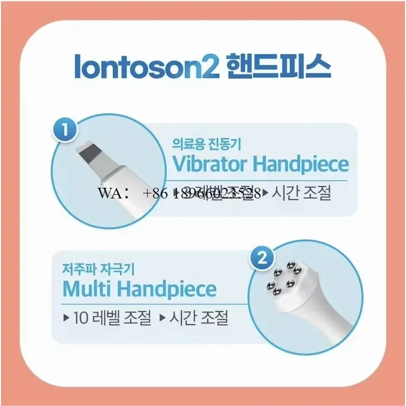 WMWMNU Professional Multifunctional 5 in 1 Beauty Instrument Face Care Device IONTOSON 2 Devices for Salon Use With Good