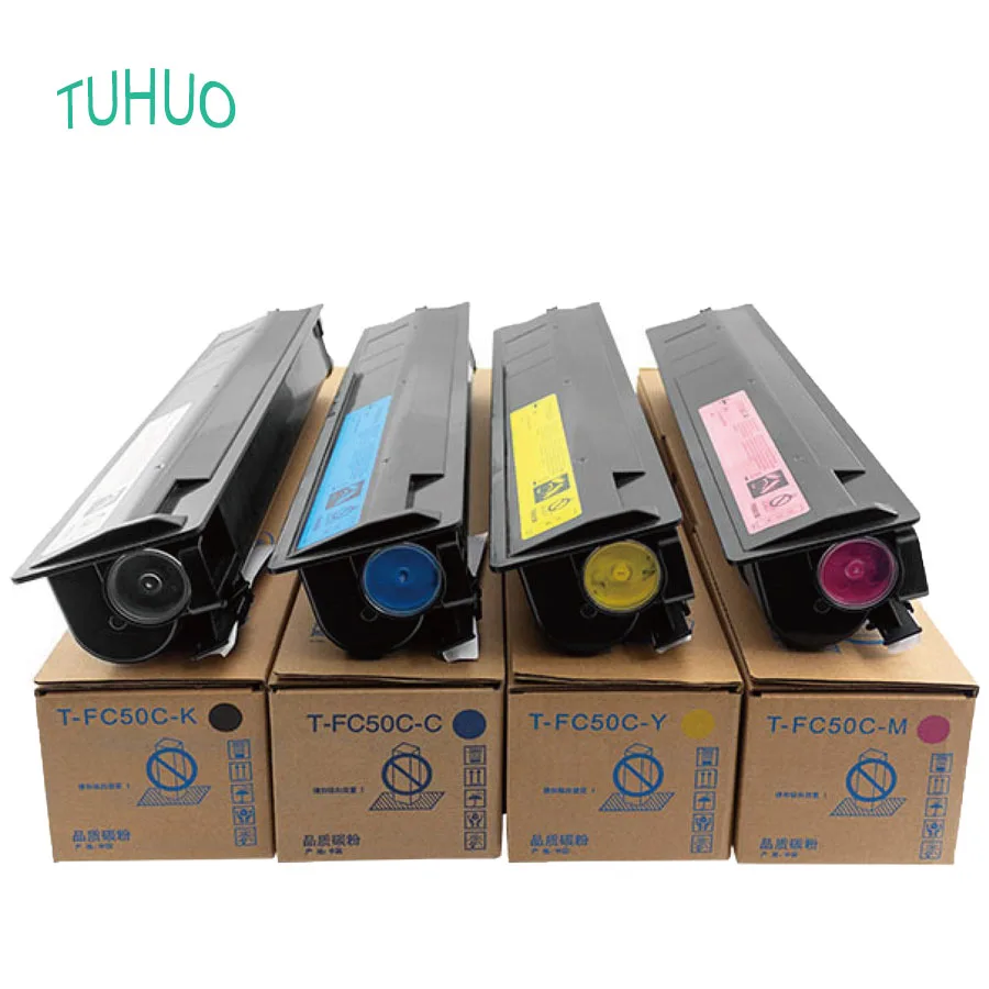 

4PCS/1Set T-FC50 TC50 Toner Cartridge For Toshiba E-Studio 5055C 4555C 3555C 3055C 2555C High Quality Compatibility Copier Toner