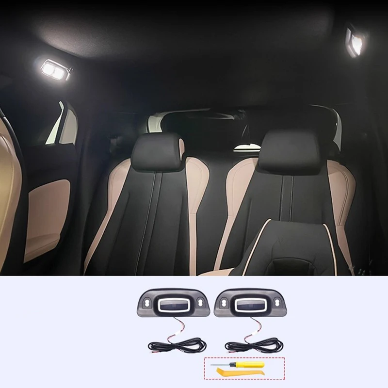 سيارة الداخلية الباب مسند الذراع مقبض الإضاءة مقبض خلفي القراءة ضوء الضوء التلقائي ل BYD النورس دولفين الملحقات الصغيرة
