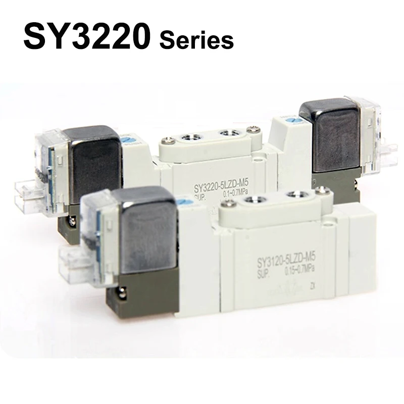 

SY3220-5L-M5 SY3220-5LZ-M5 SY3220-5LZE-M5 SY3220-5LZ-C4 SY3220-5LZD-M5 SY3220-5LZ-C6 New Pneumatic Solenoid Valve SY3220 Series