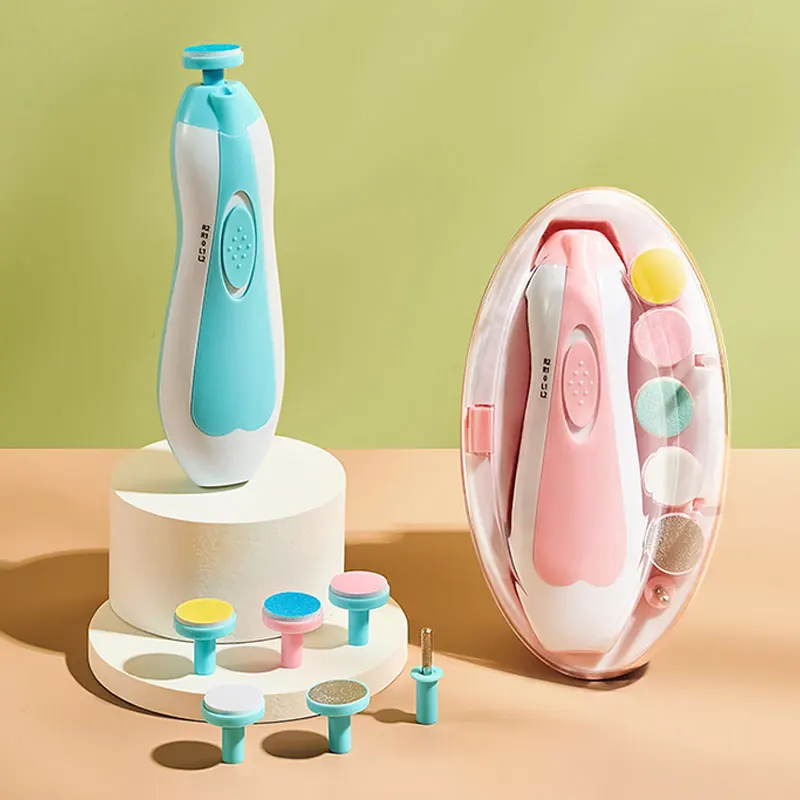 

Детский электрический полировщик для ногтей, новая детская машинка для стрижки ногтей, анти-щипцы и бесшумный набор для ухода за детьми, товары для детей