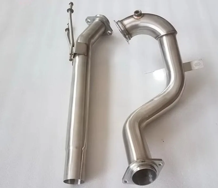 Stainless Steel DPF Exhaust Decat Downpipe by Pass for V W Polo 6R 1.4TSI