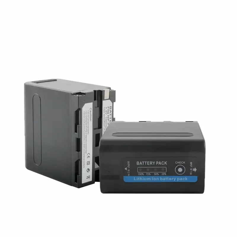

7,4 В 10000 мАч NP-F980D аккумулятор с литий-ионными аккумуляторами типа C NPF980