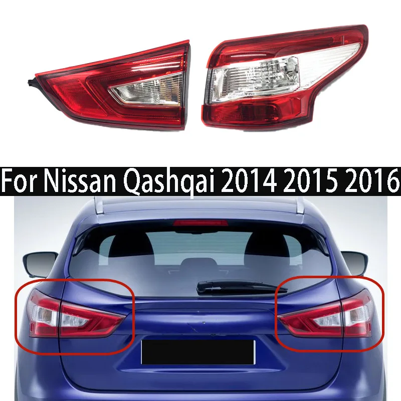 

Car Rear Tail Light Assembly For Nissan Qashqai 2014-2016 Brake Lamp 26555-4EA5A,26550-4EA5B,26555-4EA0A,26550-4EA0A