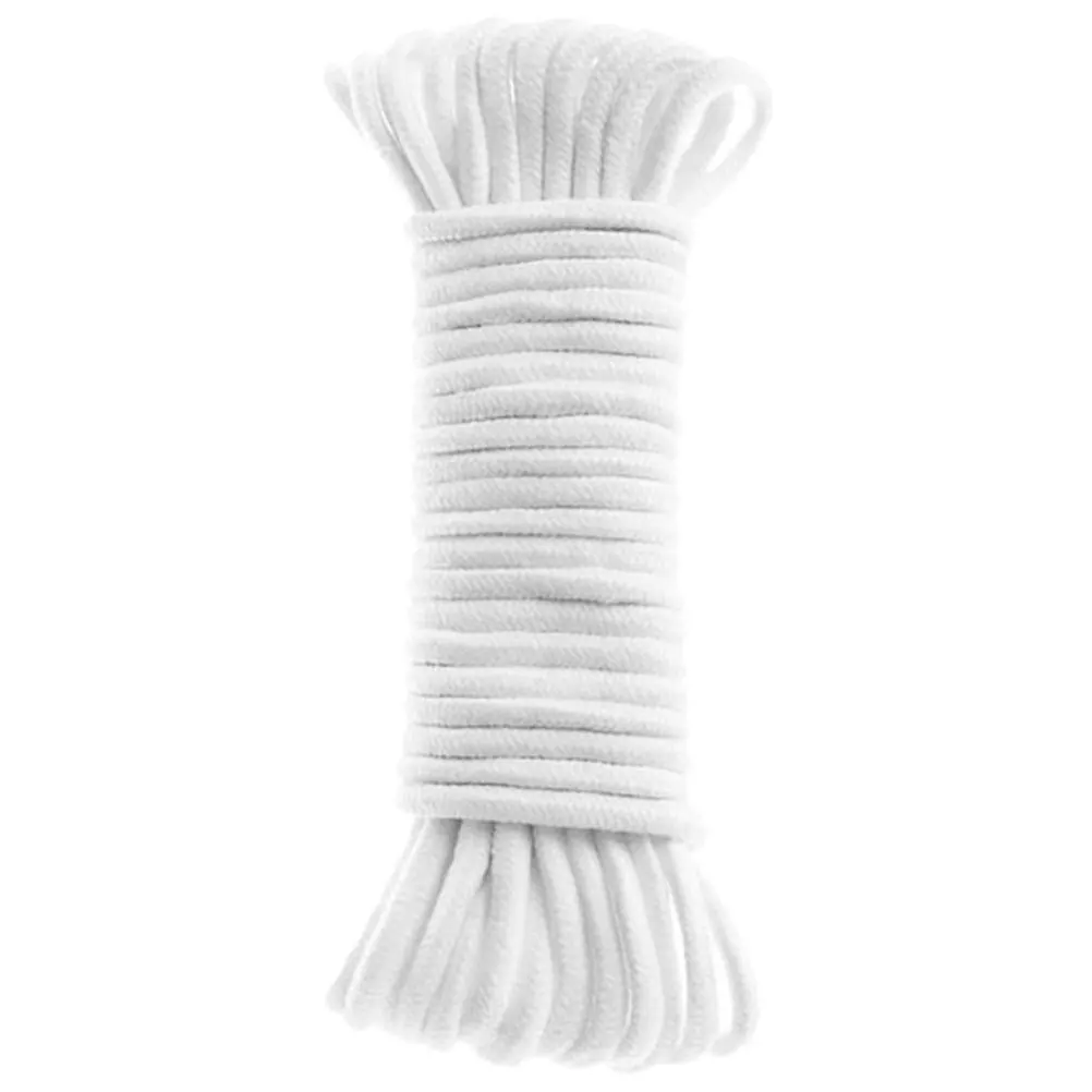 1롤 자흡성 면 로프 164피트 화이트 위크 코드 자동 식물 시스템 화분용