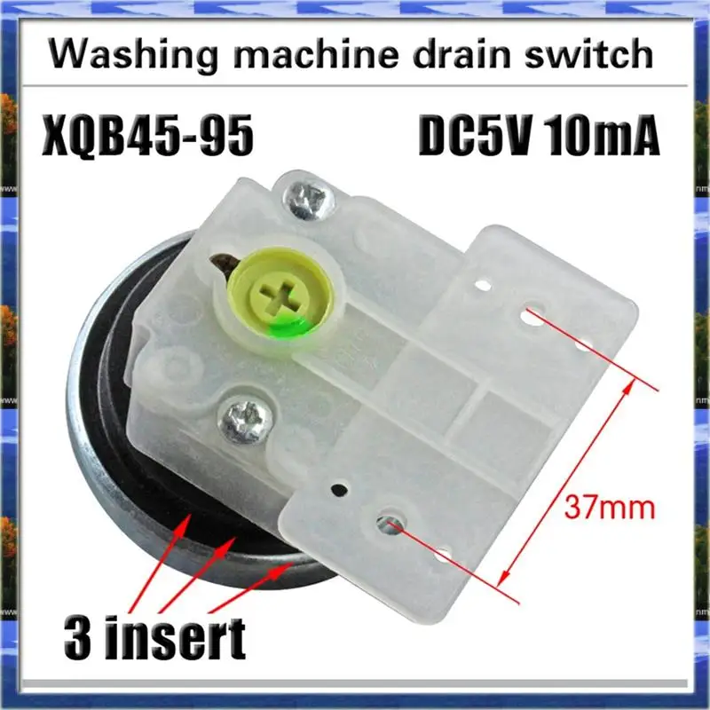 The XQB45-95 DC5V 10Ma Washing Machine Water Level Switch Washing Machine Water Level Sensor Automatic Sensor Easy Install