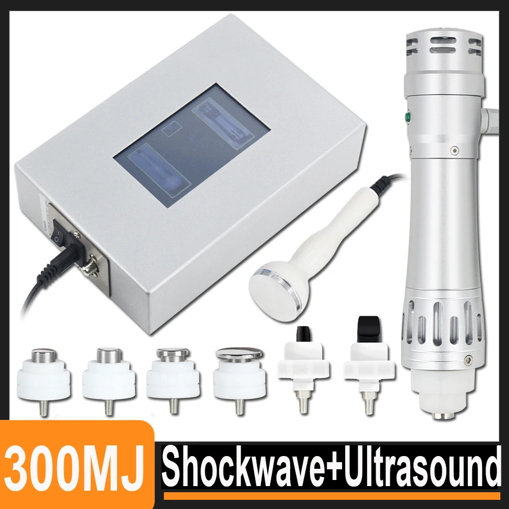 

300MJ Shockwave Therapy Machine ED Treatment Tennis Elbow Pain Relieve Body Relax Massager New Shock Wave Ultrasound Equipment