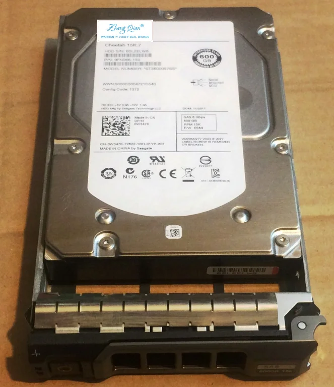 

For Dell 600G 3.5 15K SAS ST3600057SS 0W347K server 600GB W347K