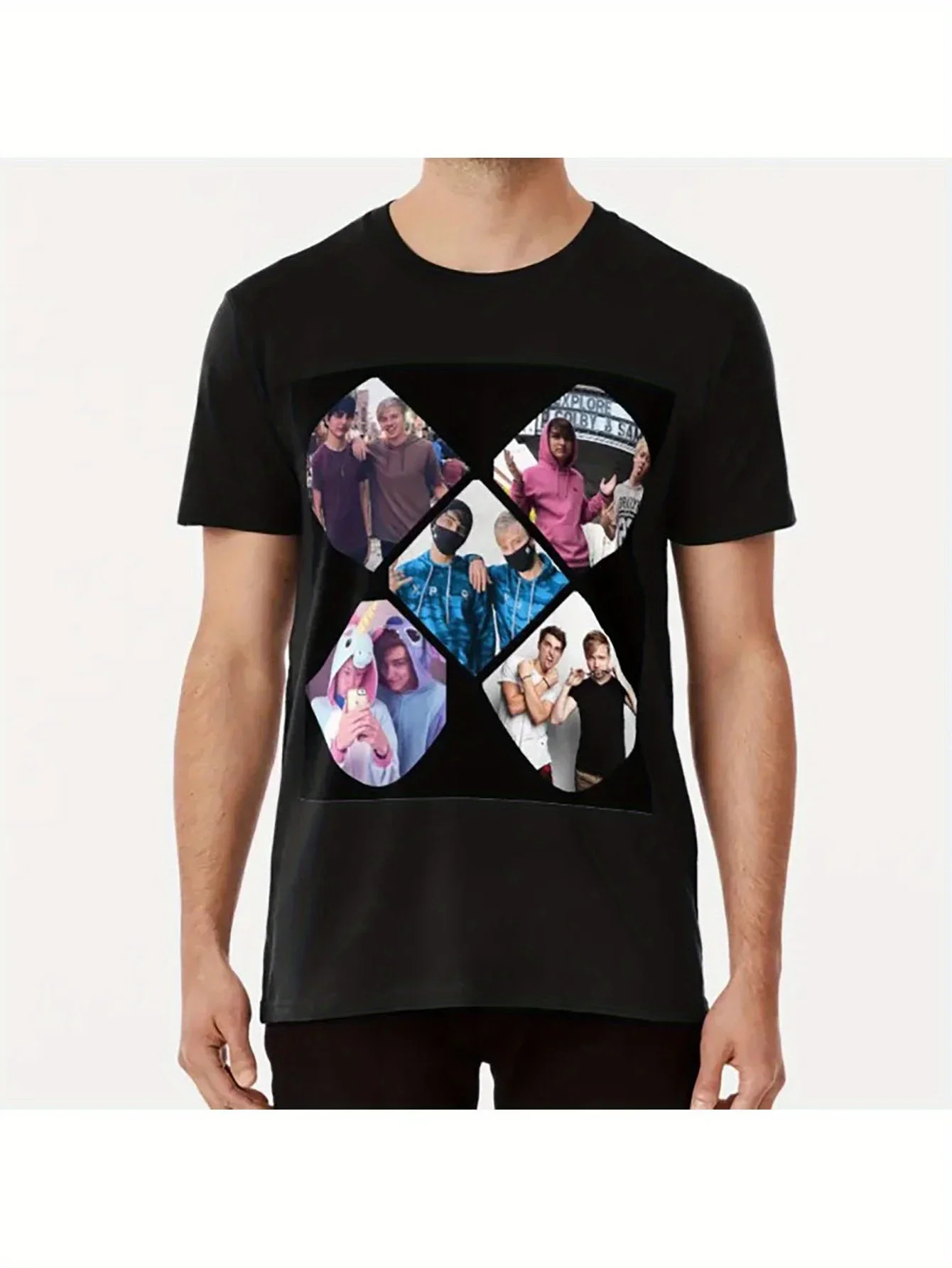 سام وكولبي X كلية تي شيرت سام جولباخ كولبي بروك سام وكولبي Xplr باندو بروس التي شيرت ملابس للرجال قميص الانمي #1