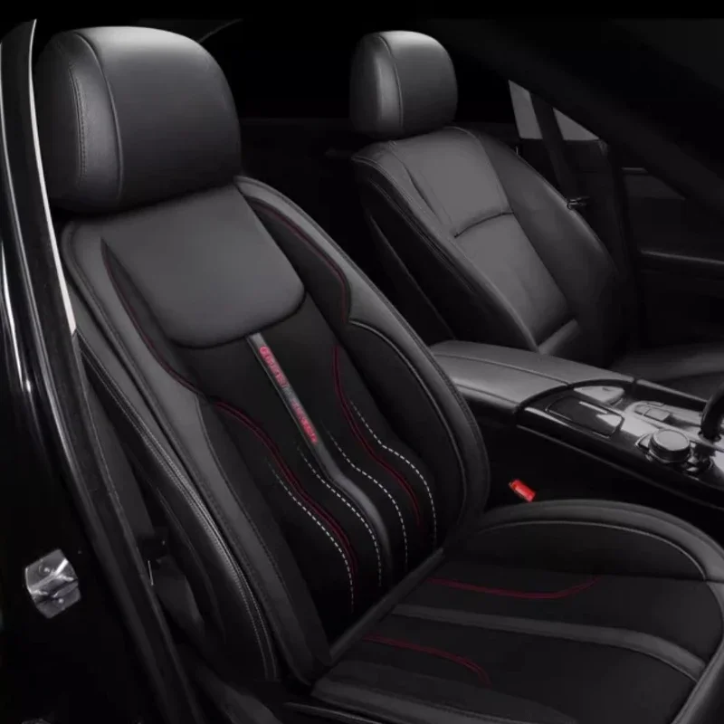 Seat ventilation car seat cushion, air conditioning refrigeration hair dryer with fan massage heating seat cushion