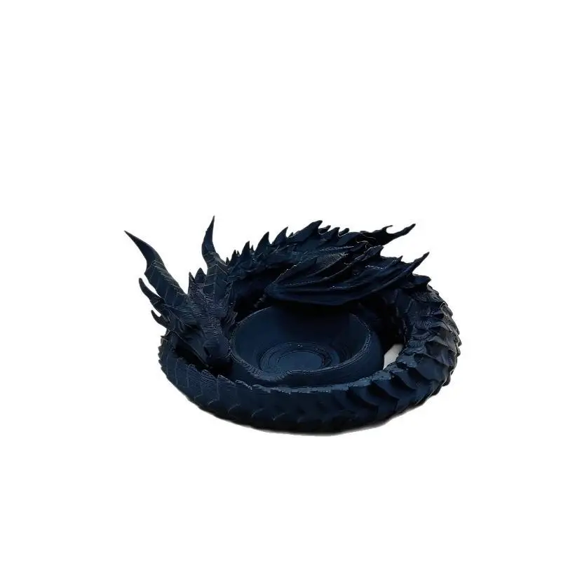 Hot Sale Creative Gothic 3D Printing Dragon Tray Dark Style Plastic Jewelry Storage Tray Decorative Desktop Organizer Key Holder
