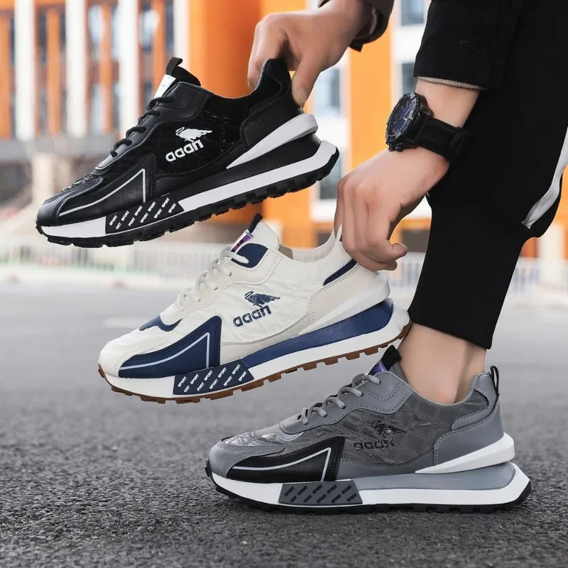 Men's Running Vulcanize Shoes Men Sneakers Fashion Outdoor Jogging Sports Shoes Breathable Footwear Walking Shoes for Men