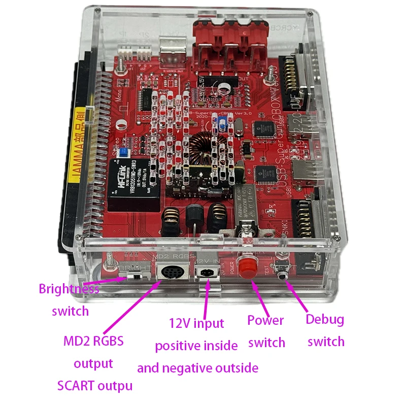 CBOX V3.0 Converter/SperGun Jamma Usb NeoGeo Cps2 Support PS3/PS4