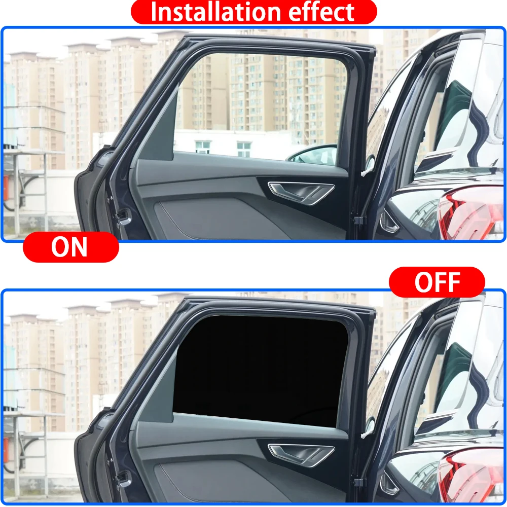 For Audi Q4 e-tron e tron 2022-2026 Switchable Electric Smart Privacy Film Polymer Dispersed Liquid Crystal Solar Film Window