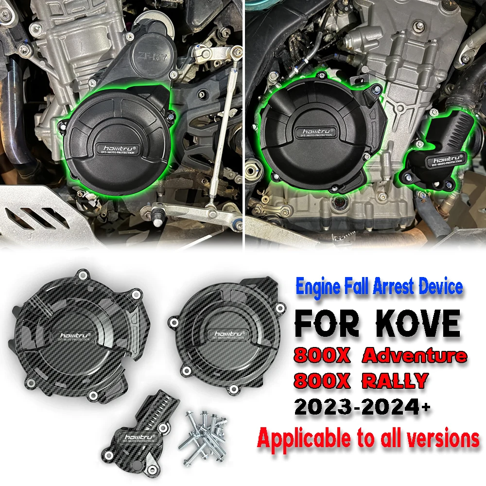 For KOVE 800X 800 X RALLY Super Adventure 2023 2024+ Engine Protective Cover Motorcycle Engine Guard Engine Fall Arrest Device