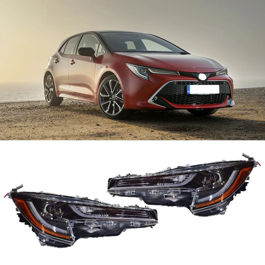 

CZJF US Version LED Daytime Running Lights Headlight Headlamp Head Light For Toyot Corolla