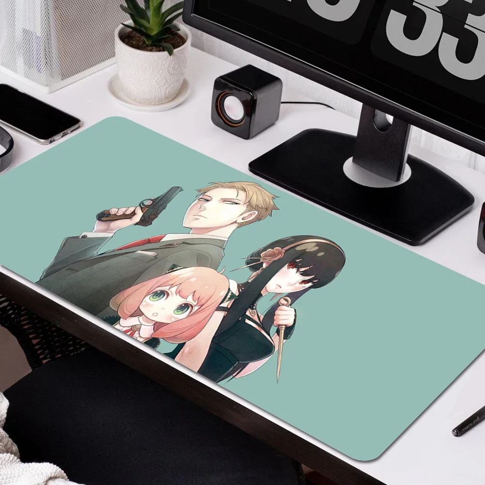 Mouse Pad Xxl Gaming SPY×FAMILY Anya Forger Accessories Keyboard Cute Desk Mat Large Pc Gamer Computer Carpet Anime Mousepad Rug