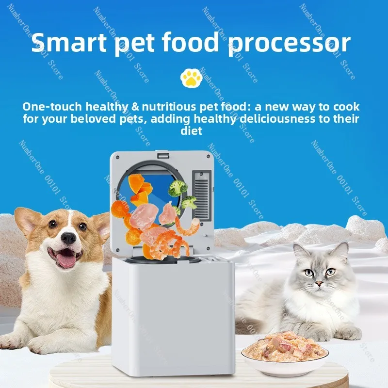 Household Pet Food Maker Machine, Multifunction for Cat Dog Treats & Staple Food, Supplementary Food Cooker Homemade