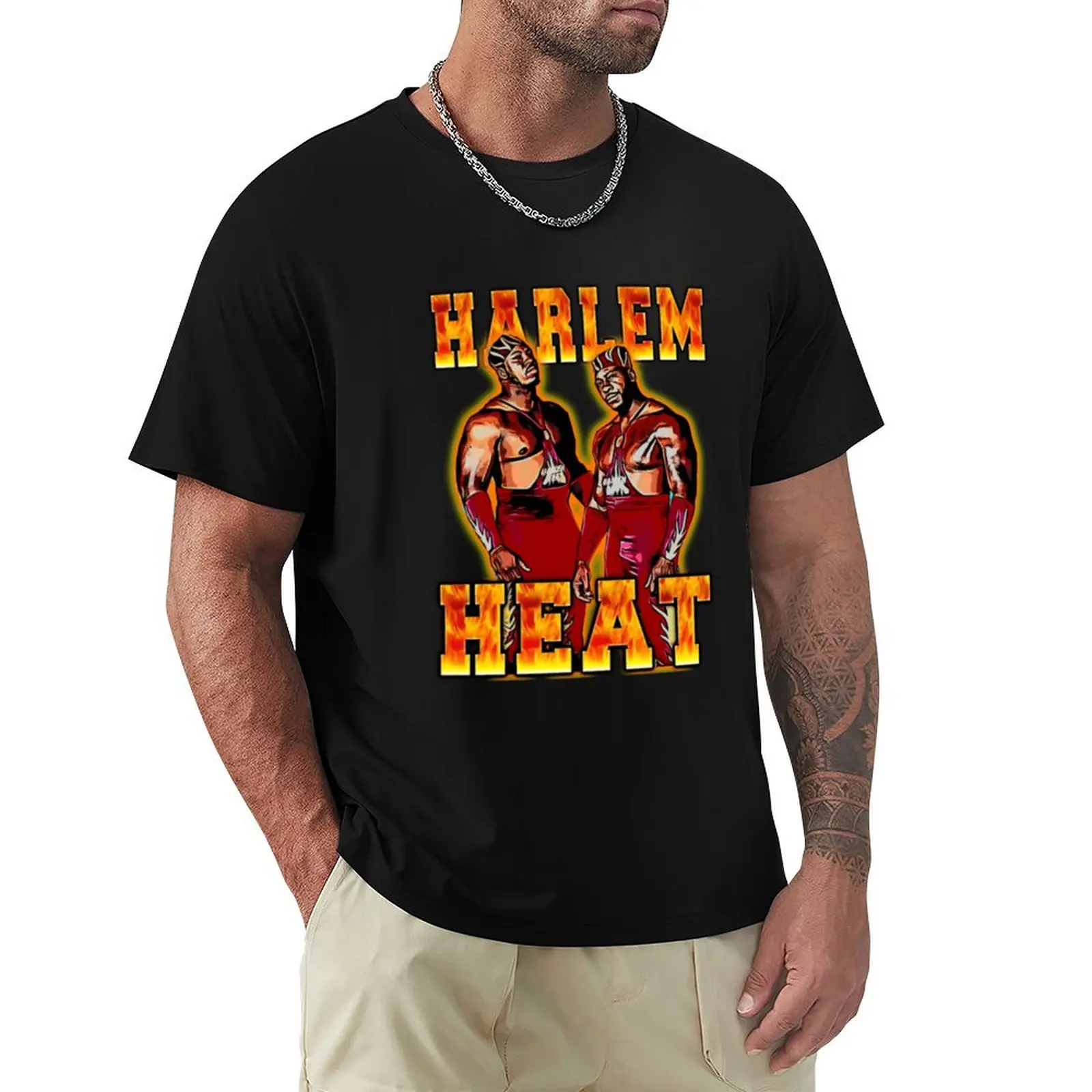 

Harlem Heat T-Shirt kawaii clothes summer shirt cotton t shirt men