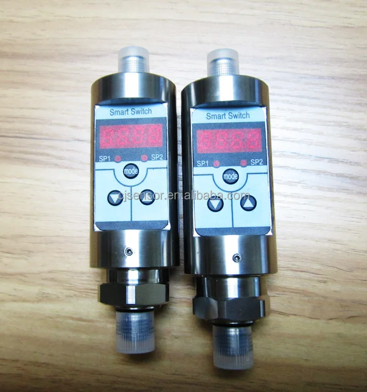 Adjustable Hydraulic Digital Pressure Switch (304 Stainless Steel IP55 Protection 0.5% FS Accuracy) 1 Pressure Sensor