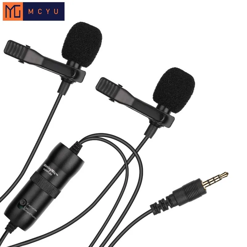 Lapel-Tiktokレコーディングマイク,全方向性携帯電話パッケージ,cvcノイズキャンセリング,スマートフォンコンピューター,PCカメラ