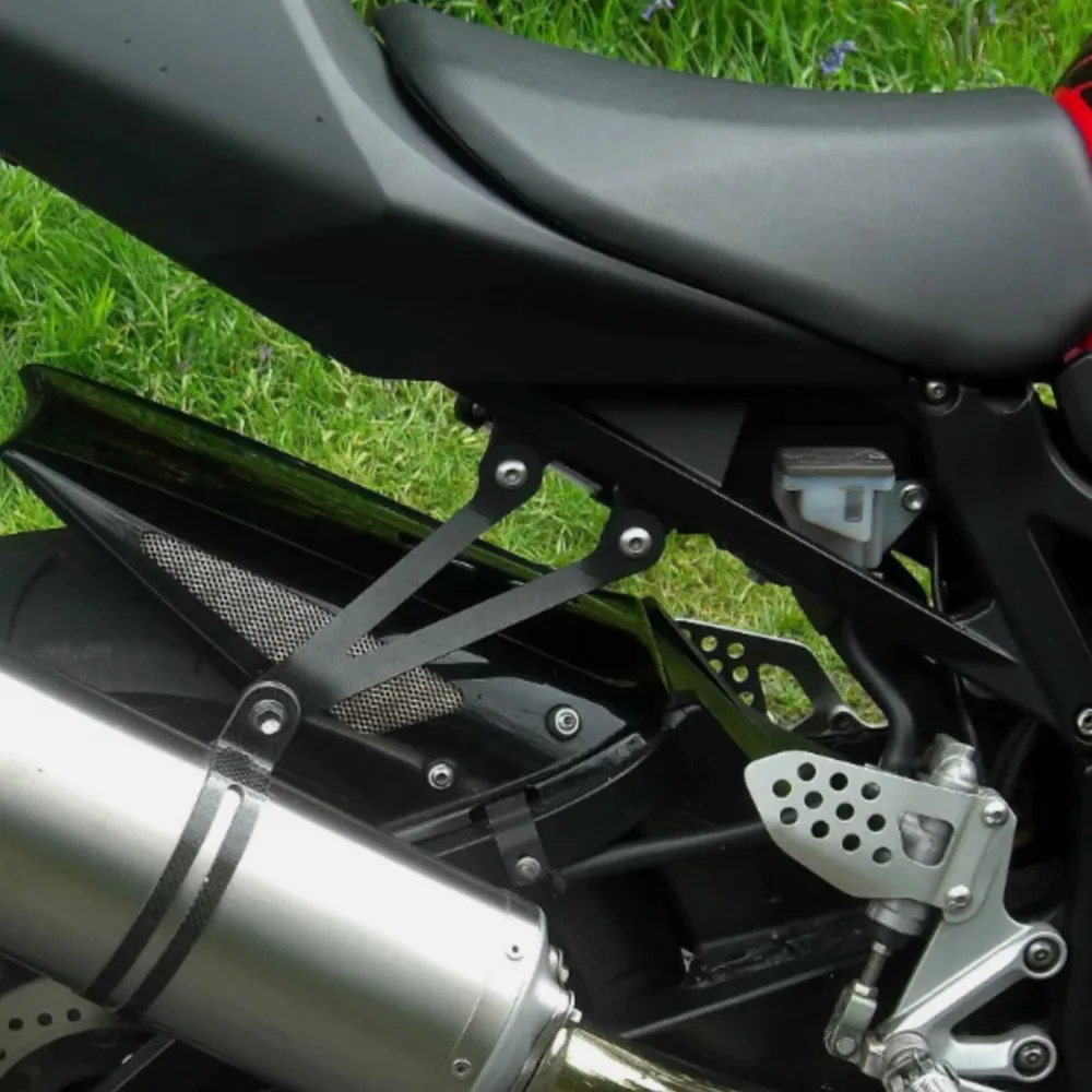 PER SUZUKI GSX-R750/GSXR750 2008-2010 Accessori Moto Tubo Di Scarico Gancio Silenziatore Supporto Della Staffa GSX-R600/GSXR600