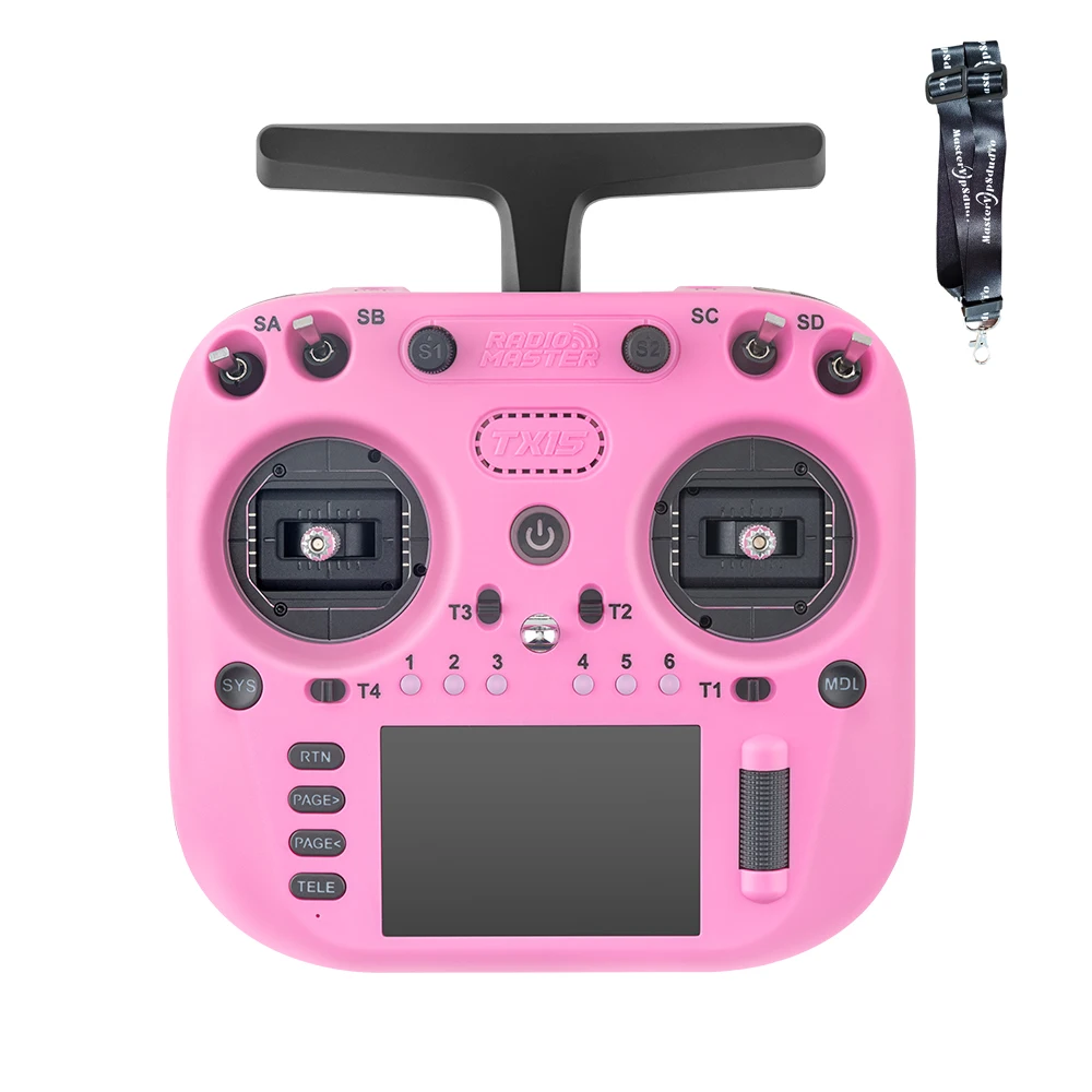 Radiomaster TX15 16ch 3.5inch IPS Touchscreen V5.0 Hall Gimbals Radio Controller ELRS FCC/LBT Built-in Gyro Microphone