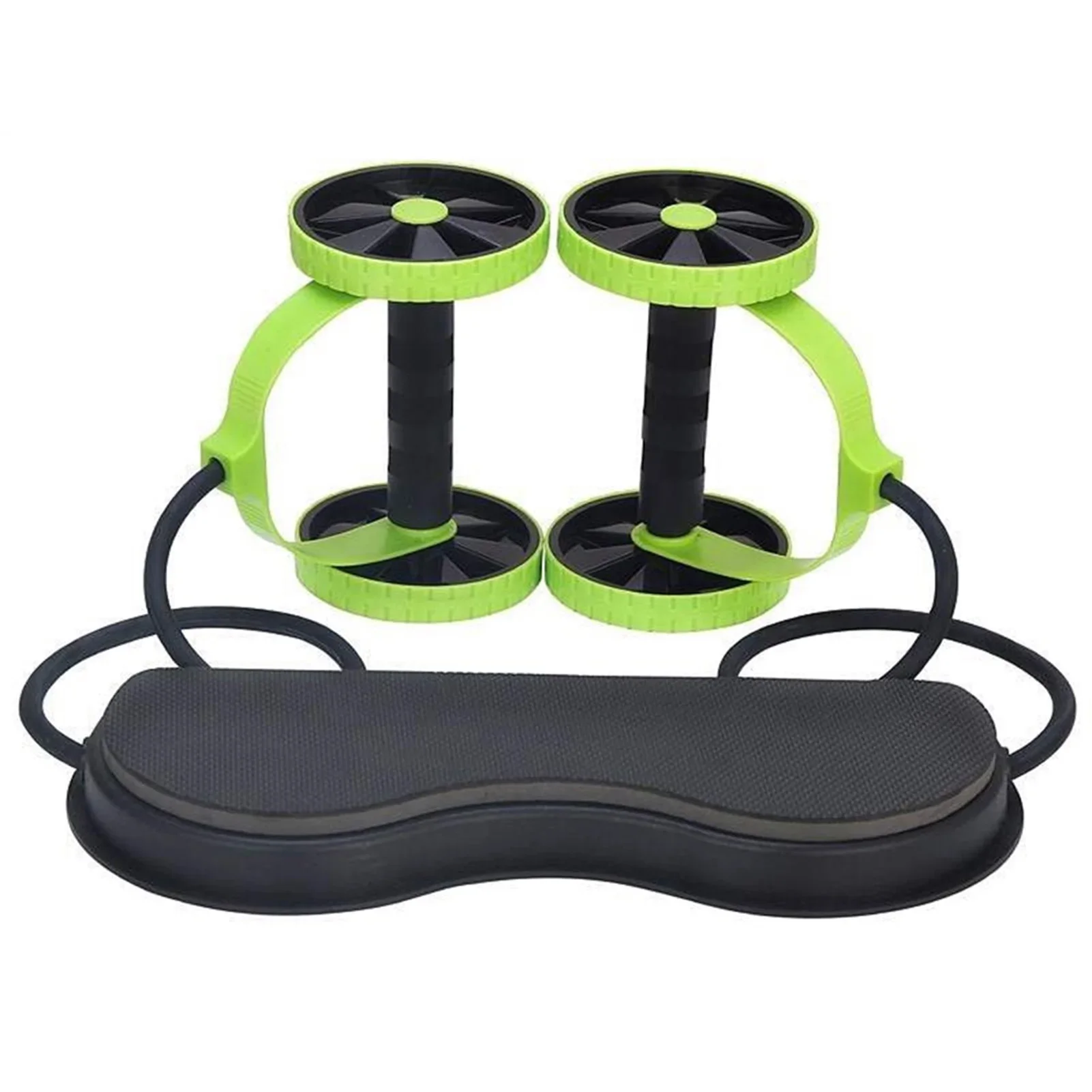 

Abdominal Fitness Wheel Roller Multifunctional Tension Rope Fitness Equipment Waist/Arm/Leg Stretching Training