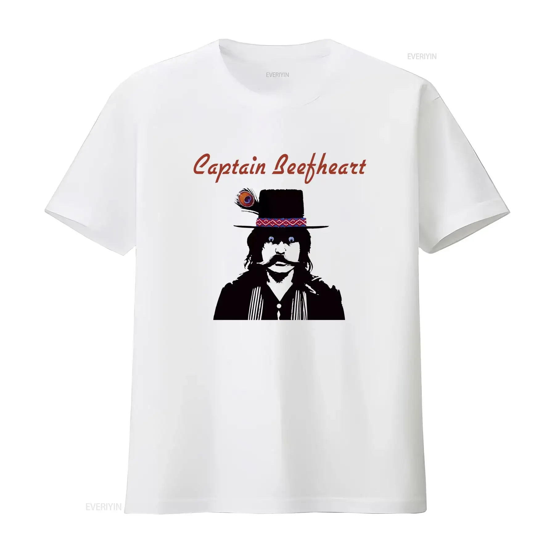 

Vintage Concert Band Captain BeefhearT T Shirt Classic White S 5XL BY746 vintage Washed Slightly Stylish homme