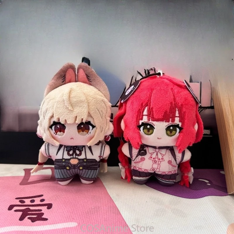 Gantungan Kunci Figur Anime Zenless Zone Zero Kawaii Cosplay Bahan Katun Lembut Bentuk Bintang Laut Alice Yuzuha 10cm, Hadiah