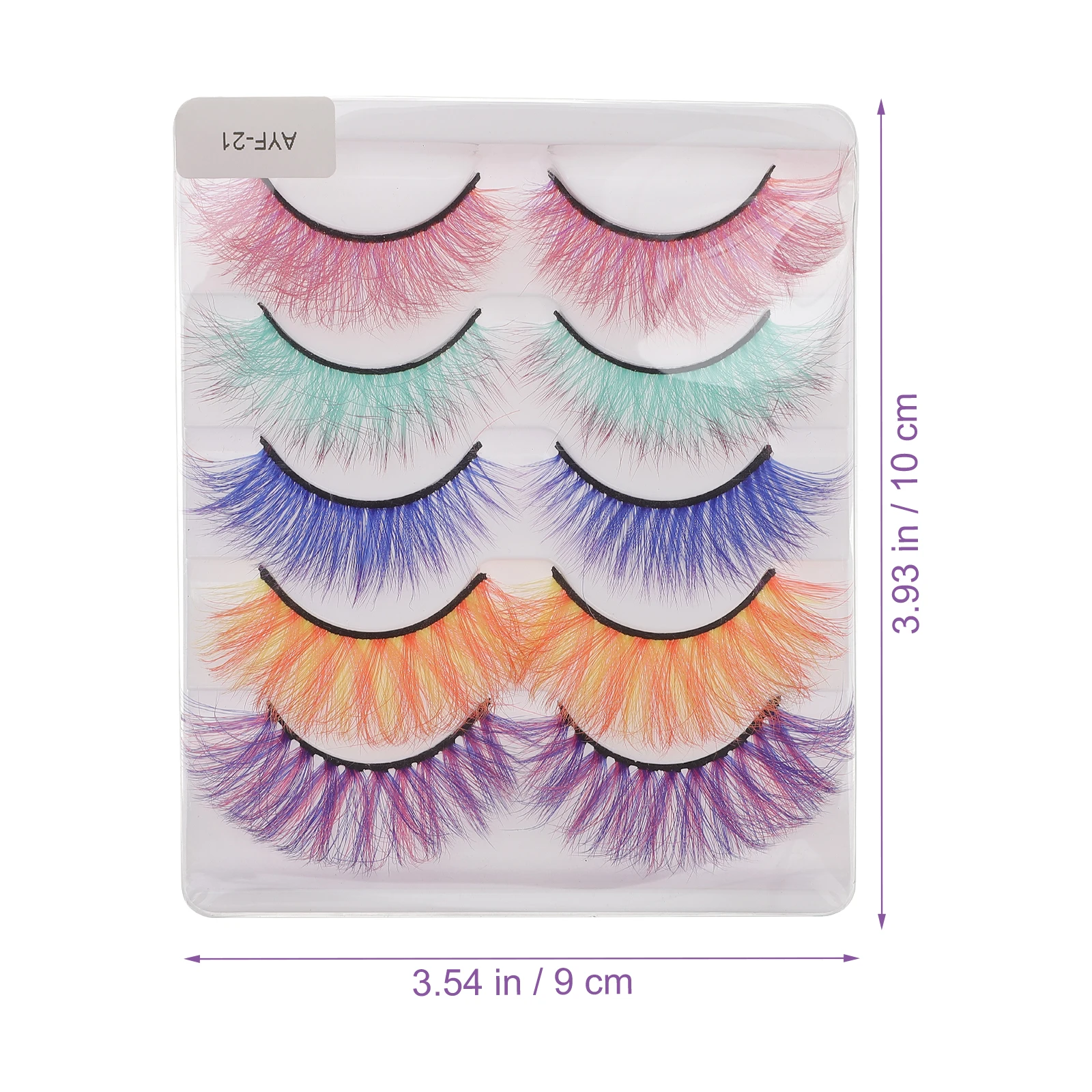 

5Pairs FalseEyelashes Extensions Lashes NaturalLooking PartyLashes SuitableHalloween Club Prom Photoshoot
