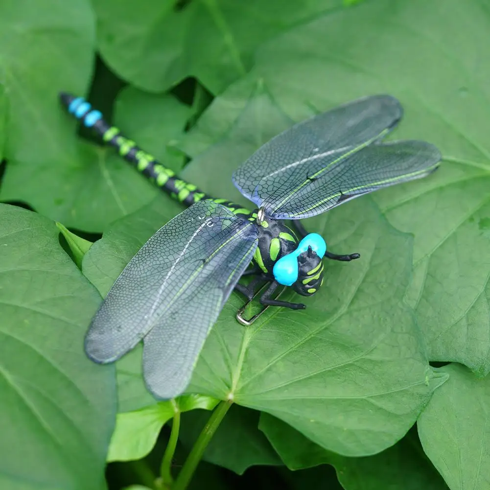 Symulacja Dragonfly środek odstraszający komary owad Model wiszące na zewnątrz realistyczne ozdoby Model zwierzęcia Z4E6