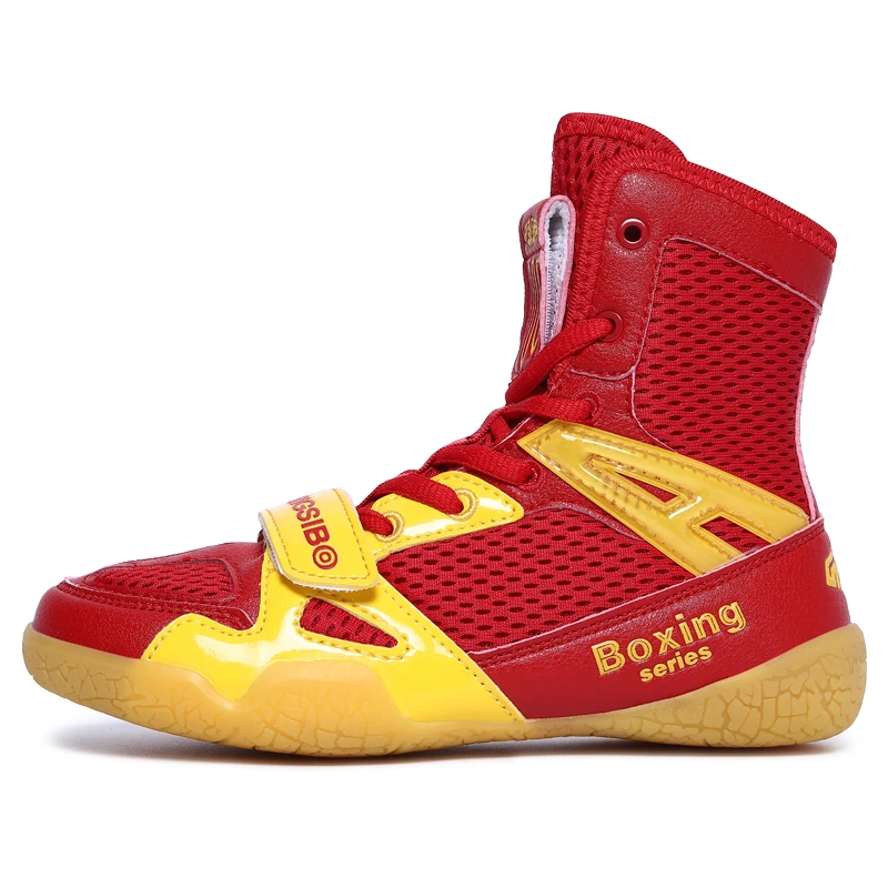 

Luxury Brand Wrestling Shoes Men Women Mesh Breathable Boxing Shoes for Unisex Wearable Fighting Boots Wrestling Boots